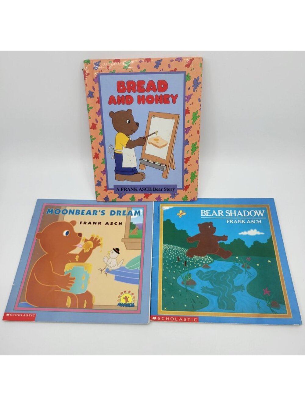 Moon Bear by Frank Asch Lot of 3 Vintage & Now Children's Books - BB010